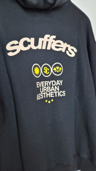 Hoodie Scuffers preto S homem