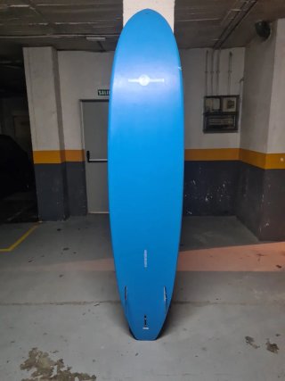 Tabla de surf azul principiantes