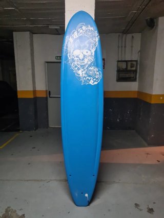 Tabla de surf azul principiantes