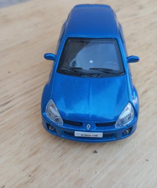 Maqueta Renault Clio V6 Azul