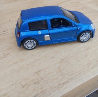 Maqueta Renault Clio V6 Azul