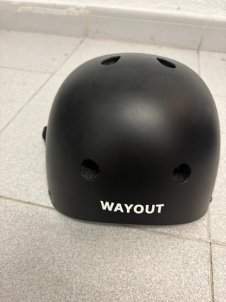 Casco Wayout Negro Regulable