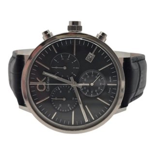 RELOJ CALVIN KLEIN K76271 NEGRO CORREA PIEL