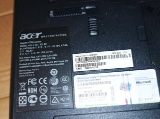 Acer Aspire 5720G PC portatile nero