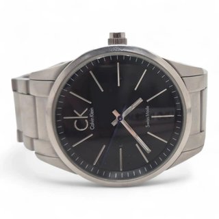 RELOJ CALVIN KLEIN K22411 NEGRO Y ACERO