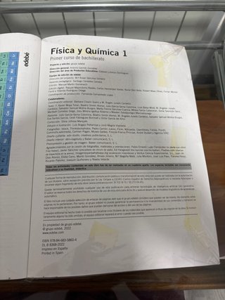 FÍSICA Y QUÍMICA I