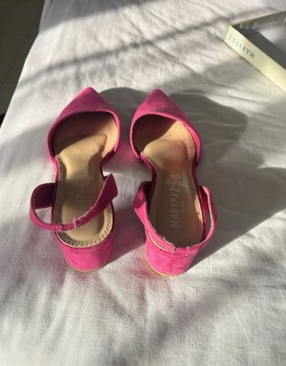 Zapatos tacón MARYPAZ rosa talla 38