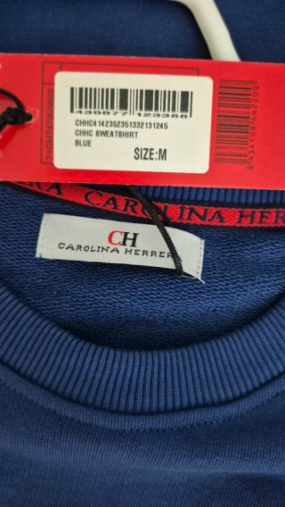 Sweatshirt Carolina Herrera CHHC Azul M