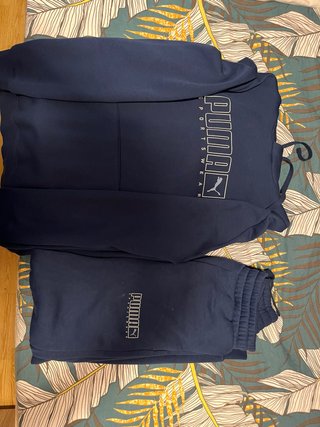 Chándal Puma Talla M Azul Marino