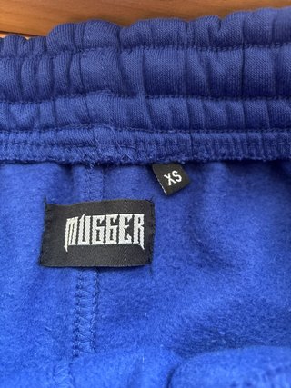 Sudadera MUGGER Azul Talla XS