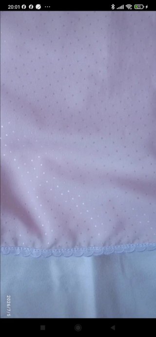 Camisón plumetí rosa T.4 medida nacional