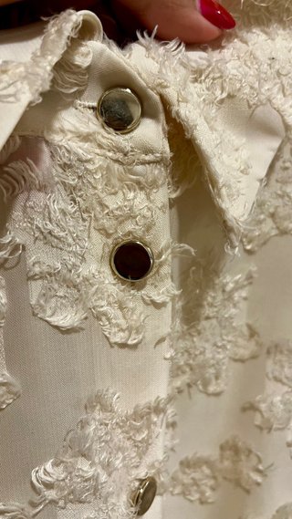 Camisa Zara semitransparente estampada