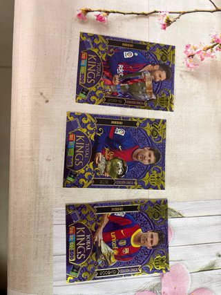 Lote 3 Cromos Messi Total Kings Adrenalyn XL