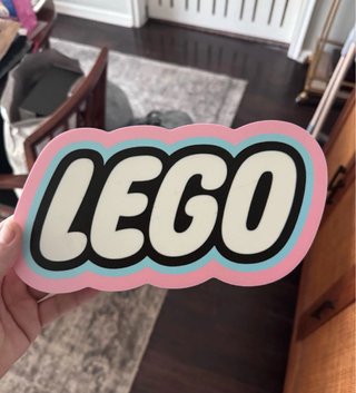 Letrero Luminoso Lego
