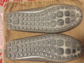 Mocasines Louis Vuitton marrón y marrón claro