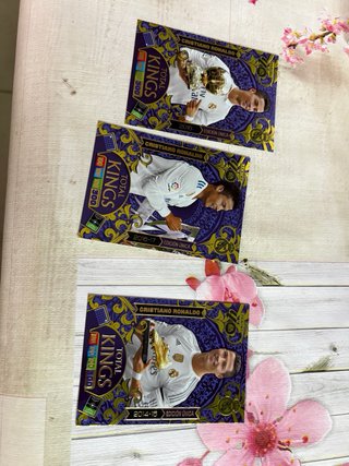 Lote 3 Cromos Cristiano Ronaldo Adrenalyn XL