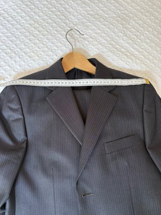 Traje Clásico MAIZ Gris Raya Diplomática