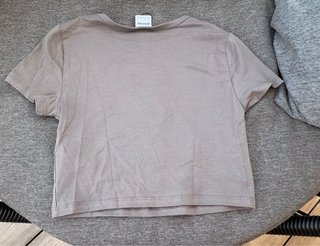 Pack 2 Tops Bershka Estrella Plateada Talla M