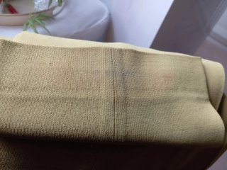 Blusón fino flores y pantalón amarillo