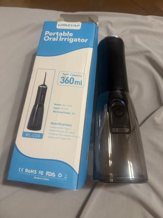 Irrigador Bucal Portátil LINKEVAP Negro