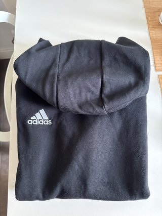 Sudadera con Capucha Adidas Negra - Talla L