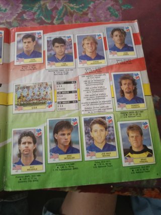 Álbum Fútbol USA 94 World Cup Panini