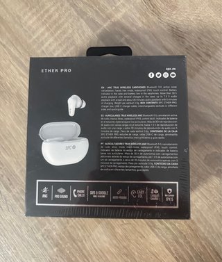 Auriculares SPC Ether Pro Bluetooth ANC Blancos