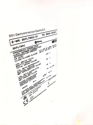 Nevera Balay 3KFL7650/21