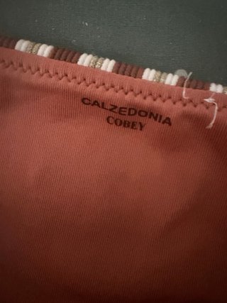 Bikini Calzedonia Talla S Rayas Marrones