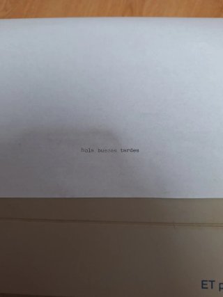 Máquina de escribir eléctrica Olivetti ET P
