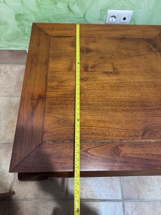 Mesa de centro madera vintage