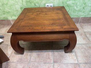 Mesa de centro madera vintage