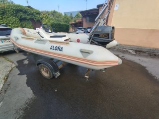 Semirrígida narwhal 3,60 con motor Suzuki 30cv
