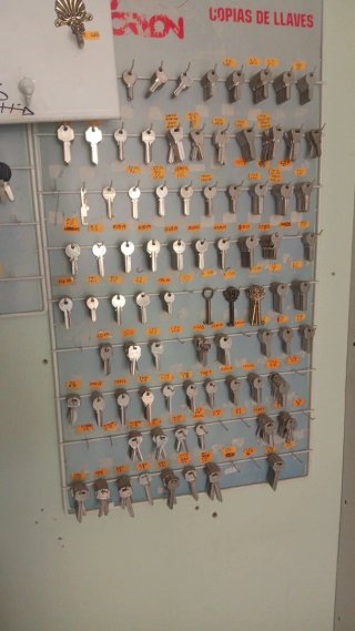 Máquina para hacer copias de llaves Walkin
