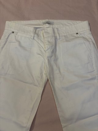 Pantalón blanco mujer