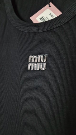 Top Miu Miu Preto M