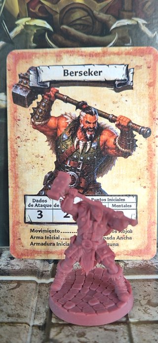 Berserker Heroquest - Miniatura