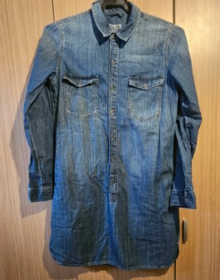 Vestido Vaquero Zara Talla M