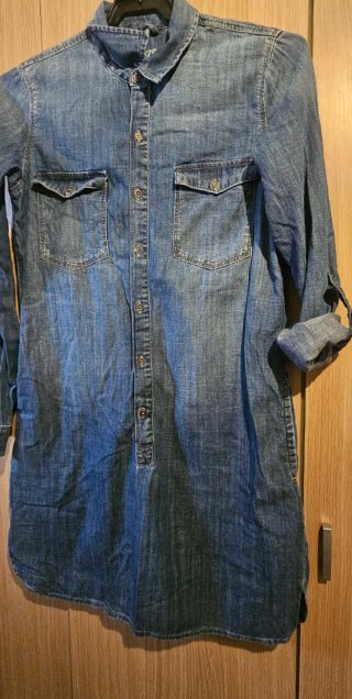 Vestido Vaquero Zara Talla M