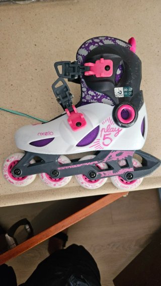 Patines en línea y protecciones