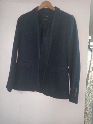 Americana azul mujer
