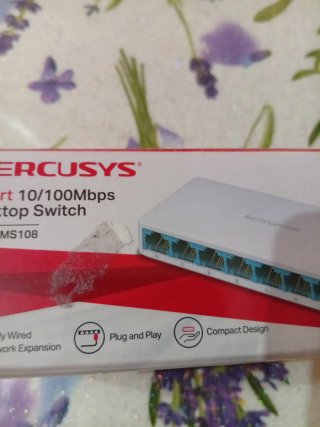 Switch MERCUSYS 8 Porte 10/100 Mbps MS108