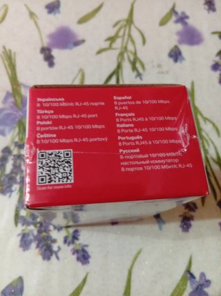 Switch MERCUSYS 8 Porte 10/100 Mbps MS108