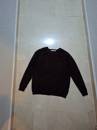 Jersey marrón mujer talla L