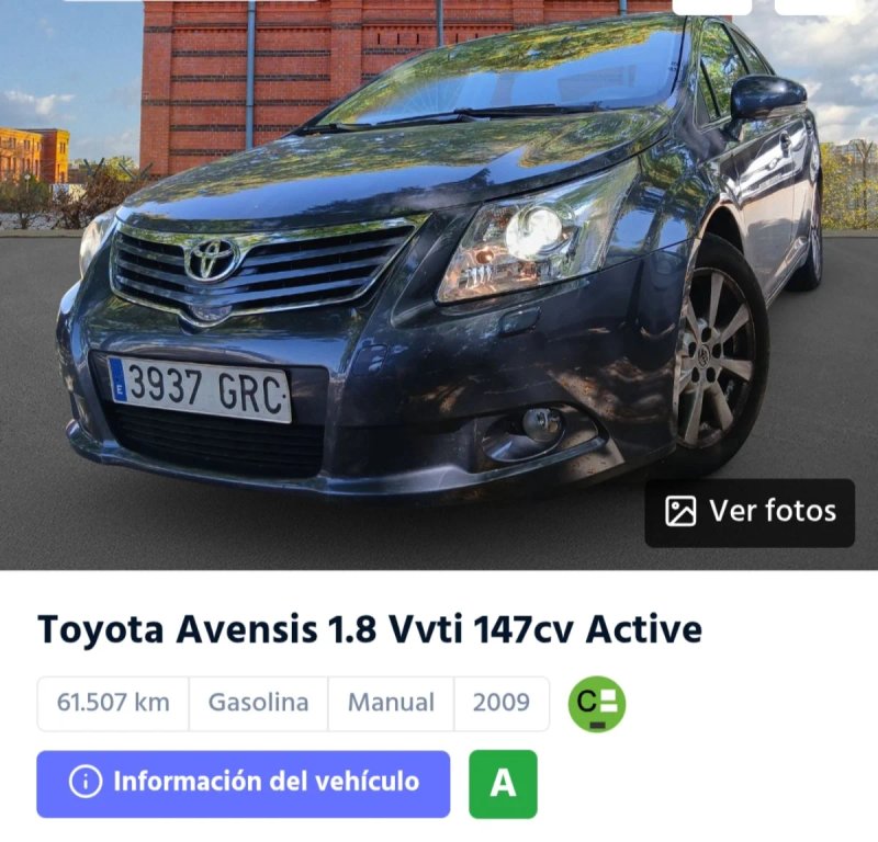 Toyota Avensis 2009 - foto 1