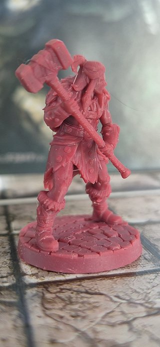 Miniatura Berserker Femenino Heroquest