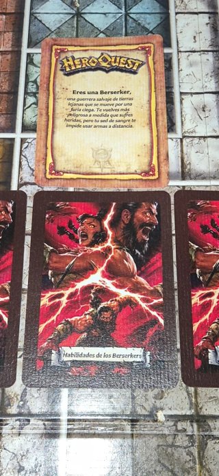 Miniatura Berserker Femenino Heroquest