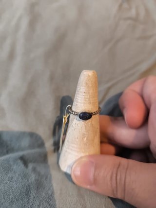 Anillo Plata 925 y Lapislázuli