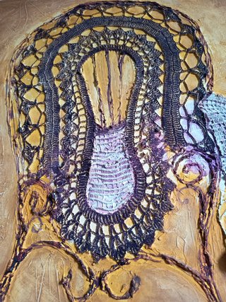 Cuadro Mixta Relieve Textura