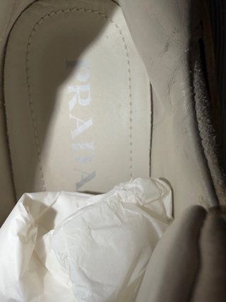 Zapatillas Prada Beige/Blanco